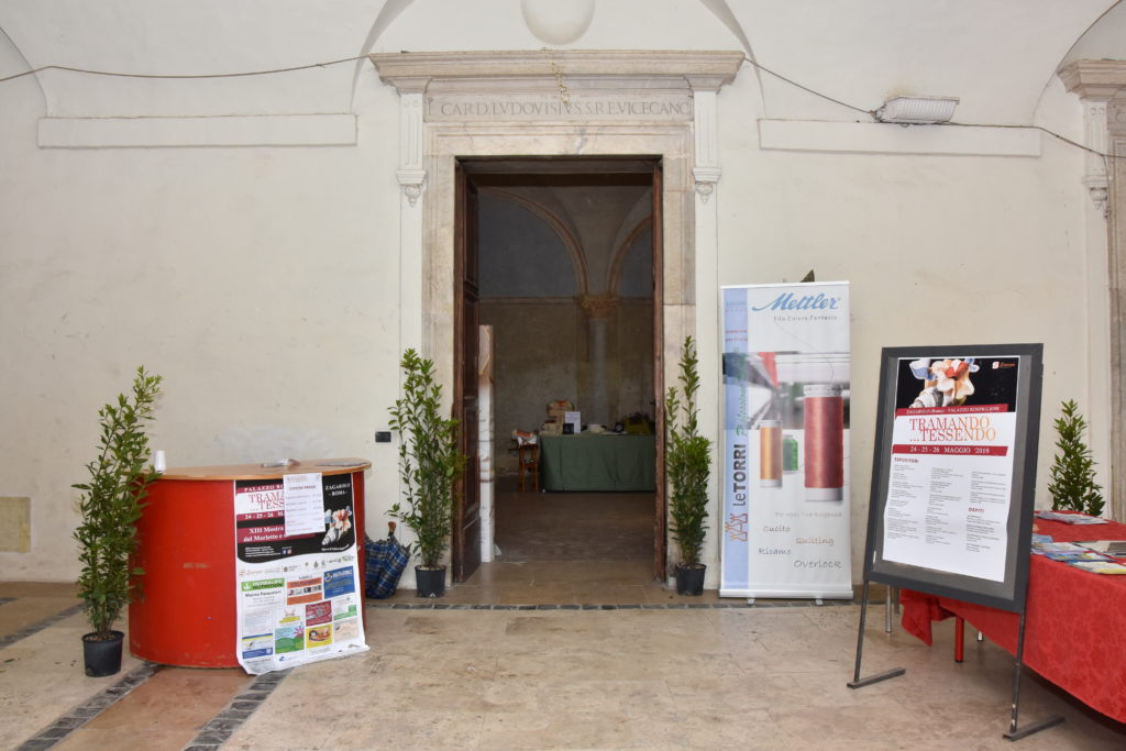 L'ingresso di "Tramando...Tessendo"